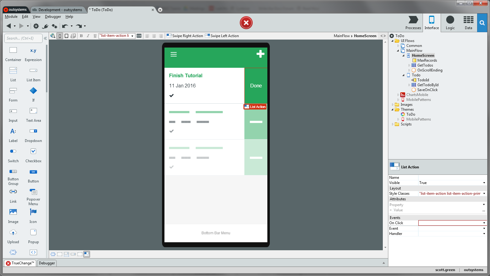 Allow Completing Tasks