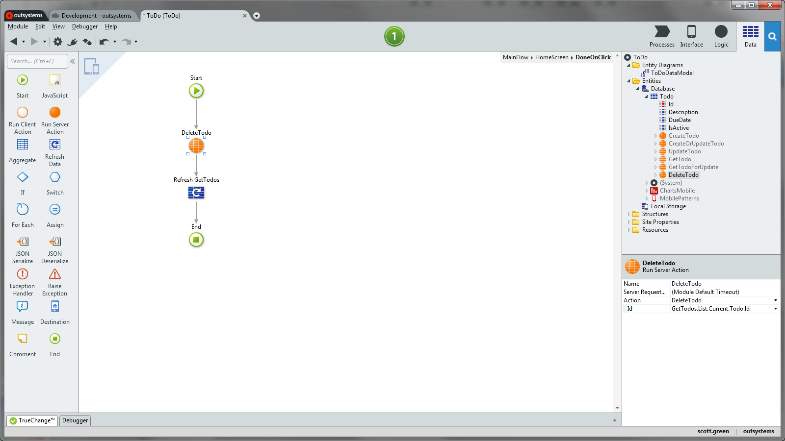 Allow Completing Tasks